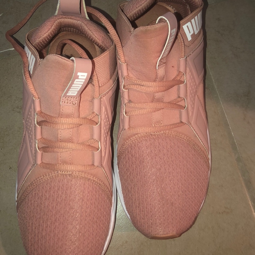 pink puma sneakers